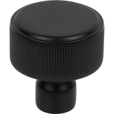 Top Knobs TK3250BLK Dempsey 1 1/4" Length Round Knob Flat Black