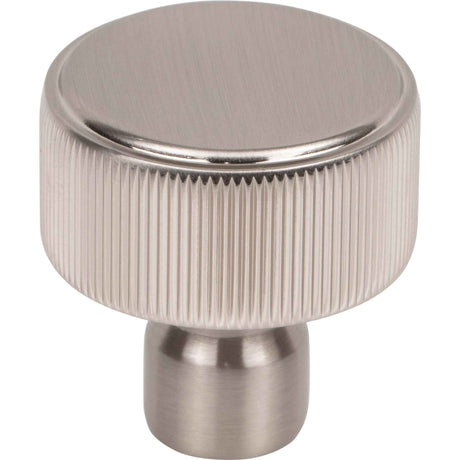 Top Knobs TK3250BSN Dempsey 1 1/4" Length Round Knob Brushed Satin Nickel