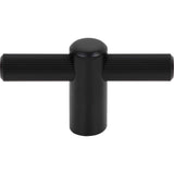 Top Knobs TK3251BLK Dempsey 2 1/2" Length Bar Knob Flat Black