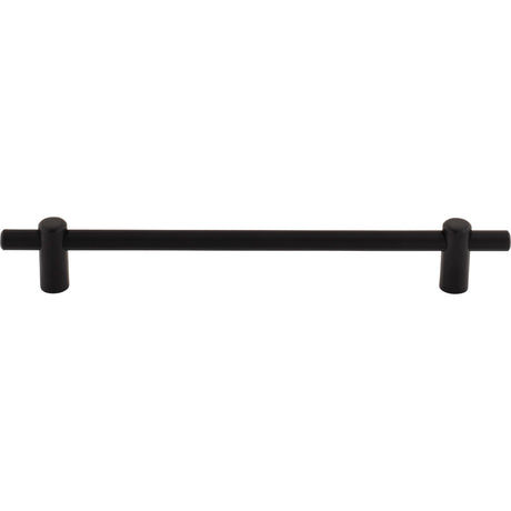 Top Knobs TK3255BLK Dempsey 7 9/16" Center to Center Bar Pull Flat Black