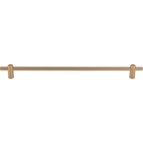 Top Knobs TK3257HB Dempsey 12" Center to Center Bar Pull Honey Bronze