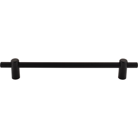 Top Knobs TK3258BLK Dempsey 12" Center to Center Appliance Pull Flat Black