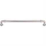 Top Knobs TK325BSN TK325 Reeded Cabinet Pull 9" Center to Center Brushed Satin Nickel