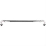 Top Knobs TK325PN TK325 Reeded Cabinet Pull 9" Center to Center Polished Nickel
