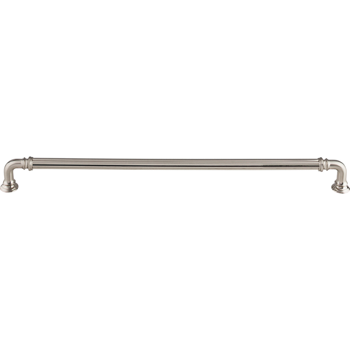 Top Knobs TK326 Reeded Cabinet Pull 12" Center to Center