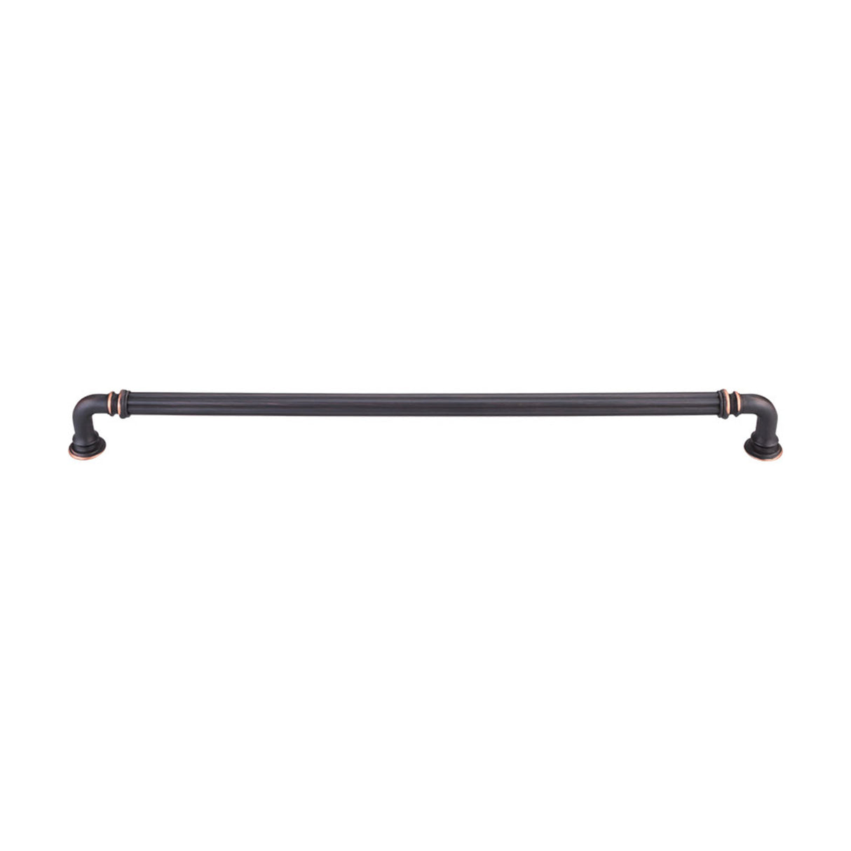 Top Knobs TK326 Reeded Cabinet Pull 12" Center to Center