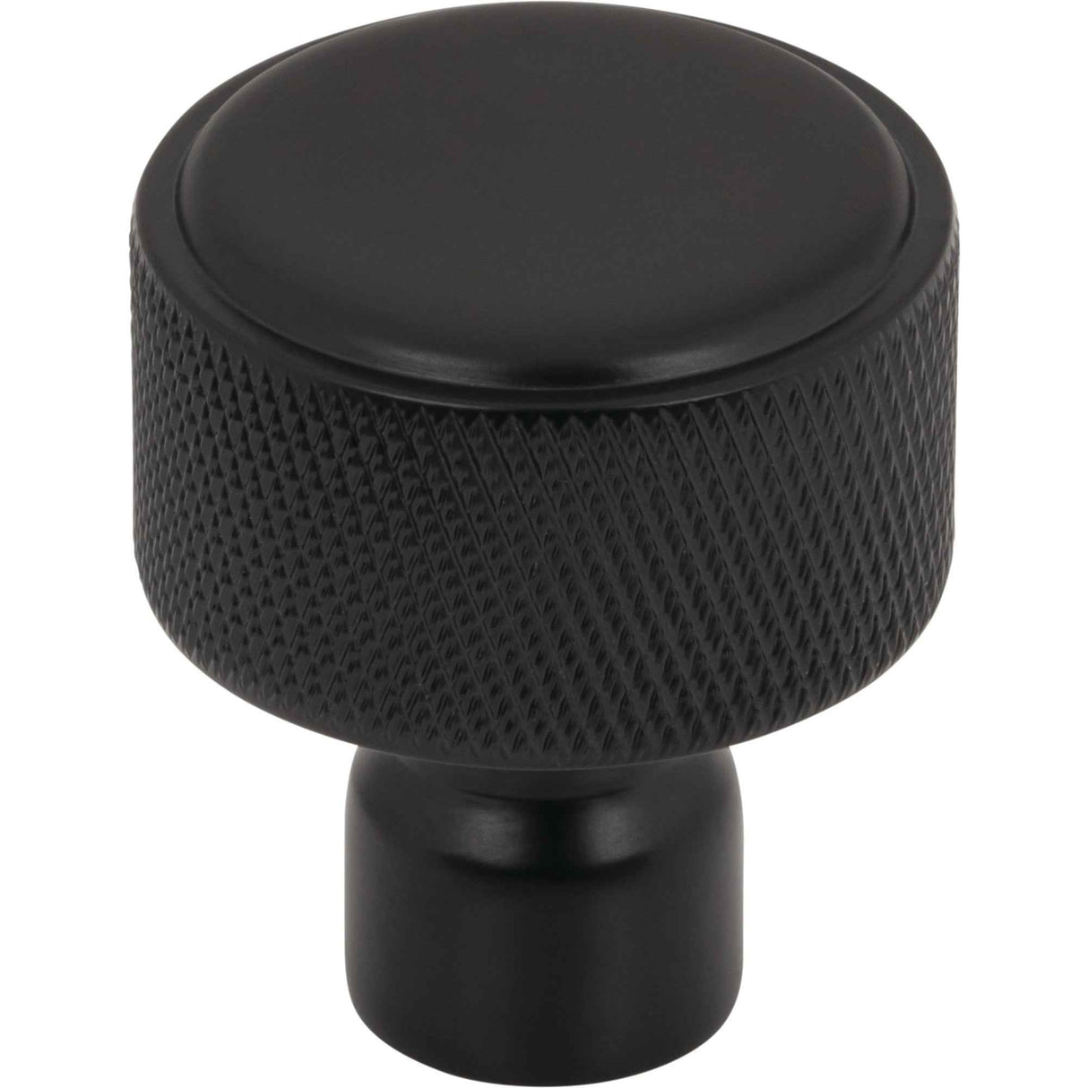 Top Knobs TK3260BLK Garrison 1 1/8" Length Round Knob Flat Black
