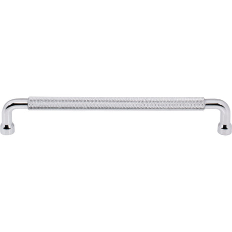 Top Knobs TK3265PC Garrison 7 9/16" Center to Center Bar Pull Polished Chrome