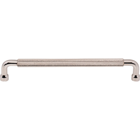 Top Knobs TK3265PN Garrison 7 9/16" Center to Center Bar Pull Polished Nickel