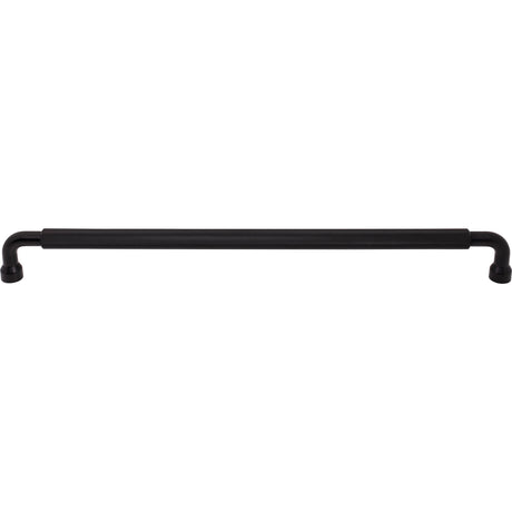 Top Knobs TK3269BLK Garrison 18" Center to Center Appliance Pull Flat Black