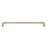 Top Knobs TK326HB TK326 Reeded Cabinet Pull 12" Center to Center Honey Bronze