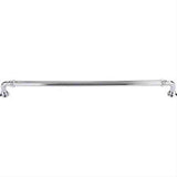 Top Knobs TK326PC TK326 Reeded Cabinet Pull 12" Center to Center Polished Chrome