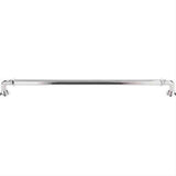 Top Knobs TK326PN TK326 Reeded Cabinet Pull 12" Center to Center Polished Nickel