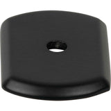 Top Knobs TK3270BLK Wescott Knob Backplate Flat Black