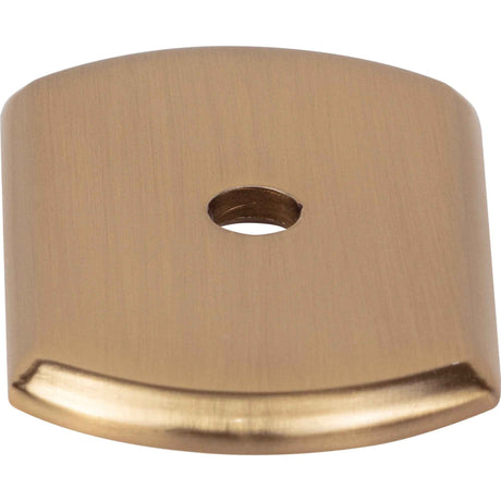 Top Knobs TK3270HB Wescott Knob Backplate Honey Bronze