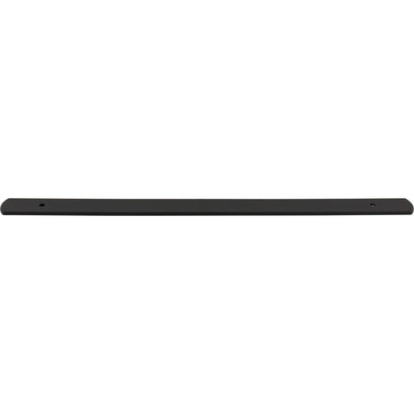 Top Knobs TK3276BLK Wescott 12" Center to Center Pull Backplate Flat Black