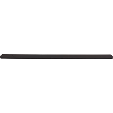 Top Knobs TK3278BLK Wescott 18" Center to Center Pull Backplate Appliance Pull Flat Black
