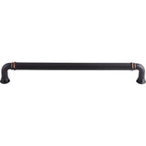 Top Knobs TK328 Reeded 18" Center to Center Cabinet Pull / Appliance Pull