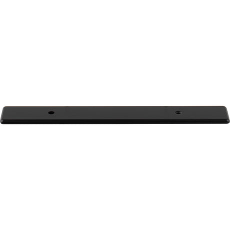 Top Knobs TK3281BLK Radcliffe 3 3/4" Center to Center Pull Backplate Flat Black