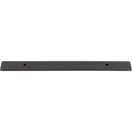Top Knobs TK3282AG Radcliffe 5 1/16" Center to Center Pull Backplate Ash Gray