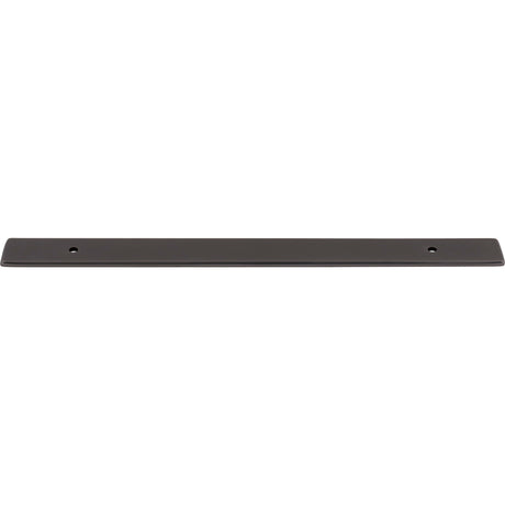 Top Knobs TK3284AG Radcliffe 7 9/16" Center to Center Pull Backplate Ash Gray