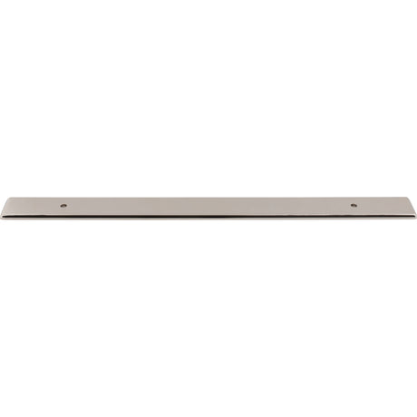 Top Knobs TK3287PN Radcliffe 12" Center to Center Pull Backplate Appliance Pull Polished Nickel
