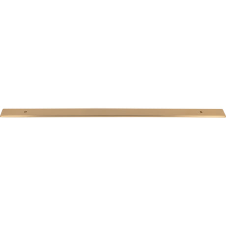 Top Knobs TK3288HB Radcliffe 18" Center to Center Pull Backplate Appliance Pull Honey Bronze
