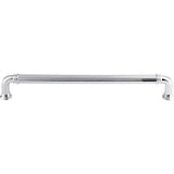 Top Knobs TK328PC TK328 Reeded 18" Center to Center Cabinet Pull / Appliance Pull Polished Chrome