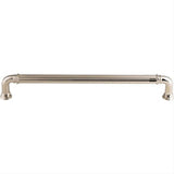 Top Knobs TK328PN TK328 Reeded 18" Center to Center Cabinet Pull / Appliance Pull Polished Nickel