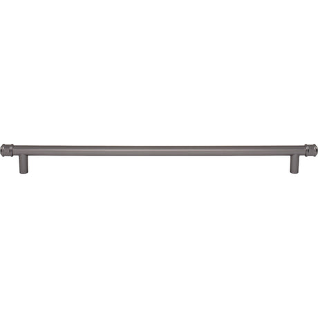 Top Knobs TK3296AG Elland 12" Center to Center Bar Pull Ash Gray