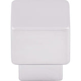 Top Knobs TK32ALU TK32 Tapered 1" Length Square Cabinet Knob Aluminum