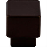 Top Knobs TK32ORB TK32 Tapered 1" Length Square Cabinet Knob Oil Rubbed Bronze