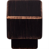Top Knobs TK32TB TK32 Tapered 1" Length Square Cabinet Knob Tuscan Bronze