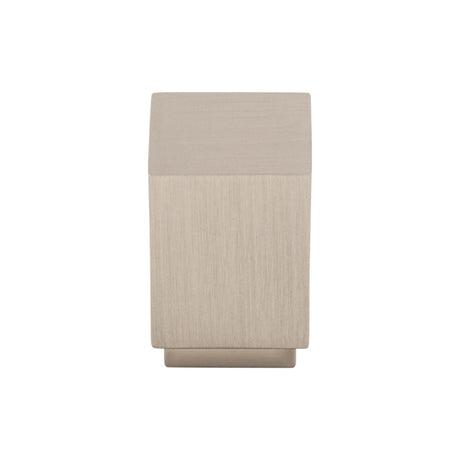 Top Knobs TK33BSN Linear 3/4" Length Square Knob Brushed Satin Nickel