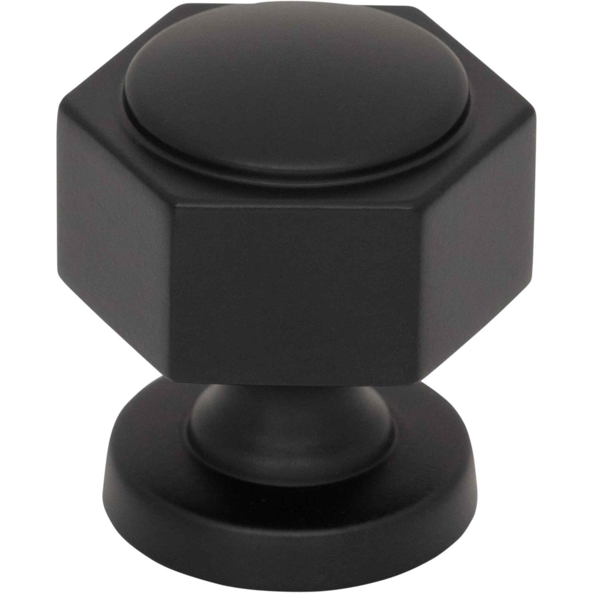 Top Knobs TK3320BLK Stanmore 1 1/4" Length Geometric Knob Flat Black