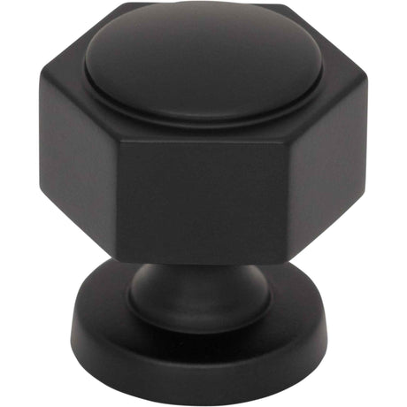 Top Knobs TK3320BLK Stanmore 1 1/4" Length Geometric Knob Flat Black