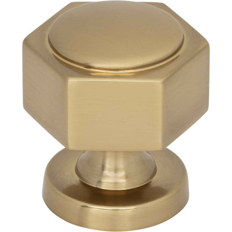 Top Knobs TK3320HB Stanmore 1 1/4" Length Geometric Knob Honey Bronze