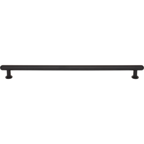 Top Knobs TK3336BLK Lambert 12" Center to Center Bar Pull Flat Black