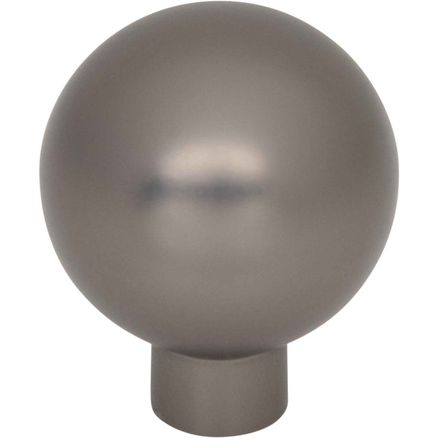 Top Knobs TK3340AG Brockwell 1 1/8" Diameter Round Knob Ash Gray