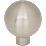 Top Knobs TK3340BSN Brockwell 1 1/8" Diameter Round Knob Brushed Satin Nickel