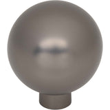 Top Knobs TK3341AG Brockwell 1 1/4" Diameter Round Knob Ash Gray