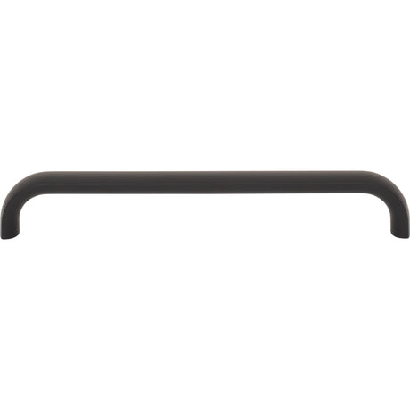 Top Knobs TK3344BLK Brockwell 6 5/16" Center to Center Bar Pull Flat Black