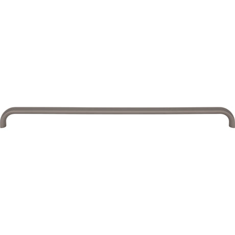 Top Knobs TK3347AG Brockwell 12" Center to Center Bar Pull Ash Gray