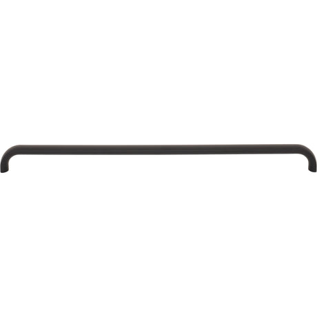 Top Knobs TK3347BLK Brockwell 12" Center to Center Bar Pull Flat Black