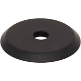 Top Knobs TK3350BLK Brockwell Knob Backplate Flat Black