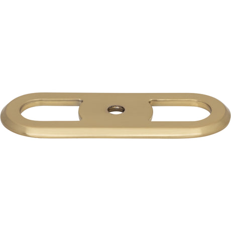 Top Knobs TK3351HB Brockwell 2 3/4" Center to Center Pull Backplate Honey Bronze