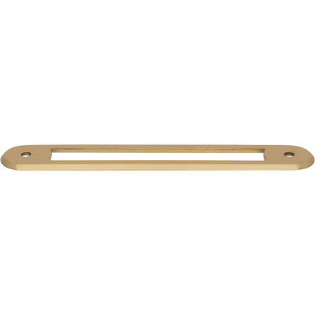 Top Knobs TK3353HB Brockwell 5 1/16" Center to Center Pull Backplate Honey Bronze
