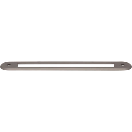 Top Knobs TK3354AG Brockwell 6 5/16" Center to Center Pull Backplate Ash Gray