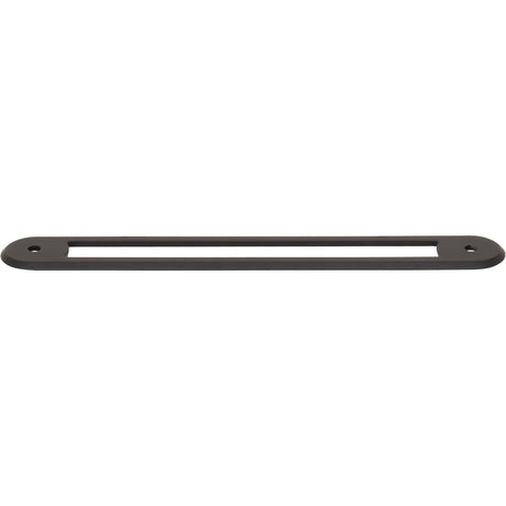 Top Knobs TK3354BLK Brockwell 6 5/16" Center to Center Pull Backplate Flat Black