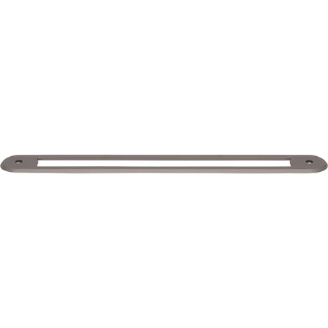 Top Knobs TK3355AG Brockwell 7 9/16" Center to Center Pull Backplate Ash Gray